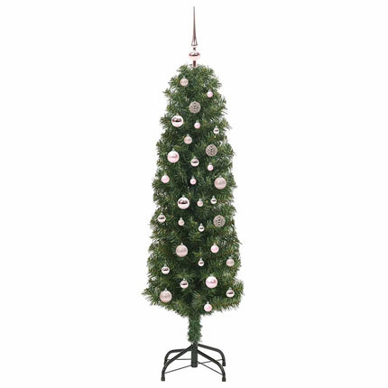 Konstgjord julgran Grön 150 cm PVC och stål och plast
