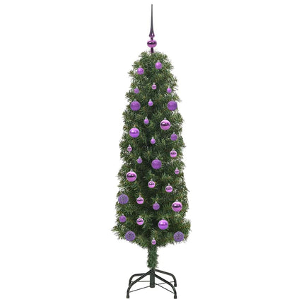 Konstgjord julgran Grön 150 cm PVC och stål och plast