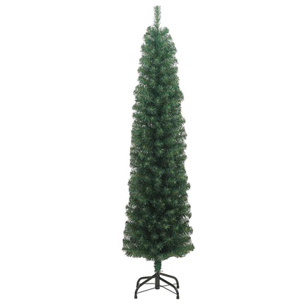 Konstgjord julgran Grön 180 cm PVC och stål och plast