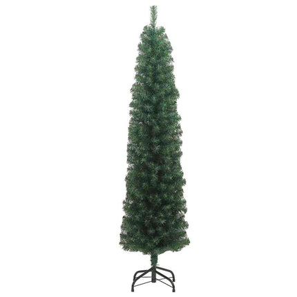 Konstgjord julgran Grön 240 cm PVC och stål och plast