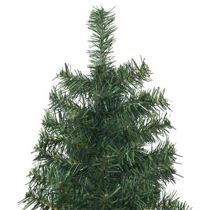 Konstgjord julgran Grön 270 cm PVC och stål och plast