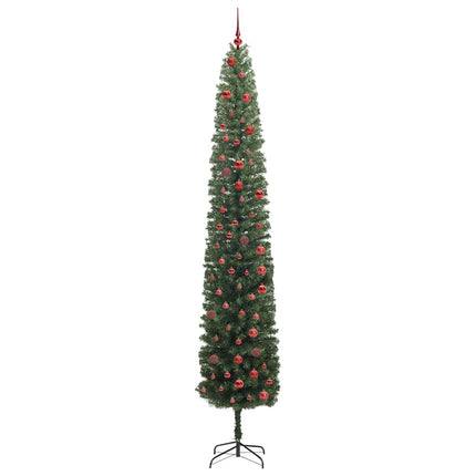 Konstgjord julgran Grön 300 cm PVC och stål och plast