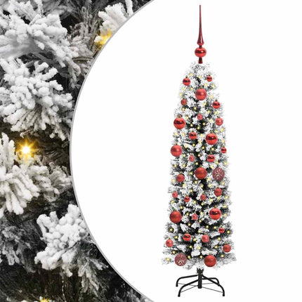 Konstgjord julgran Grön 150 cm PVC och stål och plast