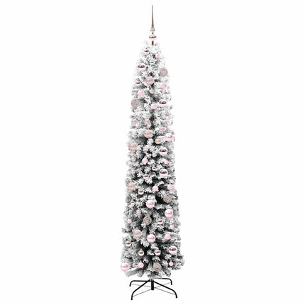 Konstgjord julgran Grön 180 cm PVC och stål och plast