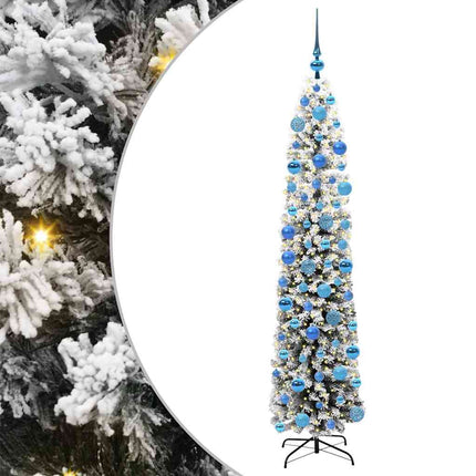 Konstgjord julgran Grön 180 cm PVC och stål och plast