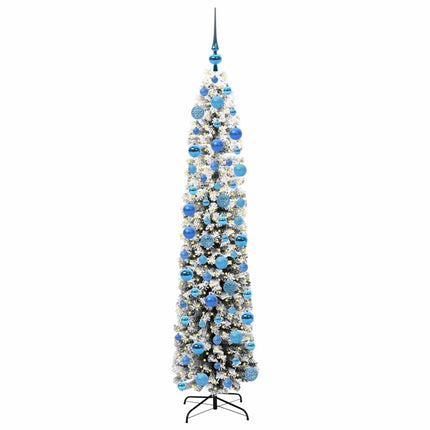 Konstgjord julgran Grön 180 cm PVC och stål och plast