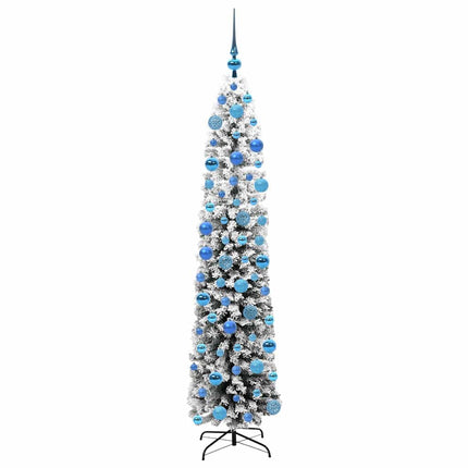 Konstgjord julgran Grön 180 cm PVC och stål och plast