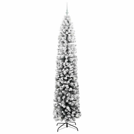 Konstgjord julgran Grön 240 cm PVC och stål och plast