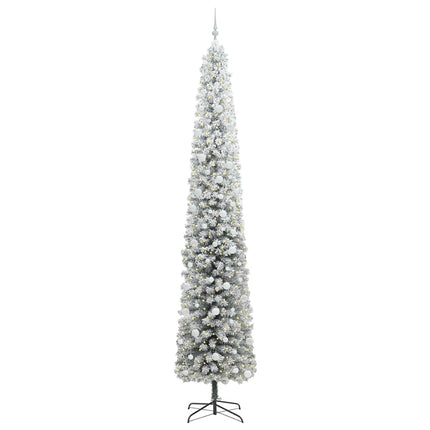 Konstgjord julgran Grön 270 cm PVC och stål och plast