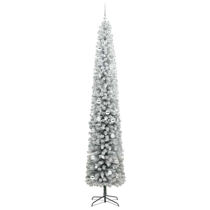 Konstgjord julgran Grön 270 cm PVC och stål och plast