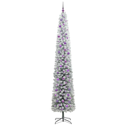 Konstgjord julgran Grön 270 cm PVC och stål och plast