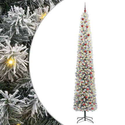 Konstgjord julgran Grön 300 cm PVC och stål och plast