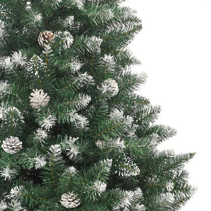 Konstgjord julgran Grön 120 cm PVC och Plast och Stål