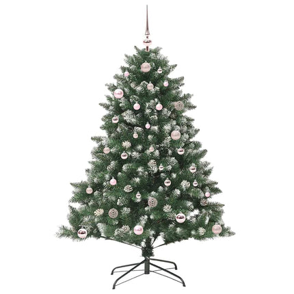 Konstgjord julgran Grön 150 cm PVC och Plast och Stål