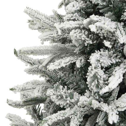 Konstgjord Förbelyst Julgran med Bollsats Grön 150 cm