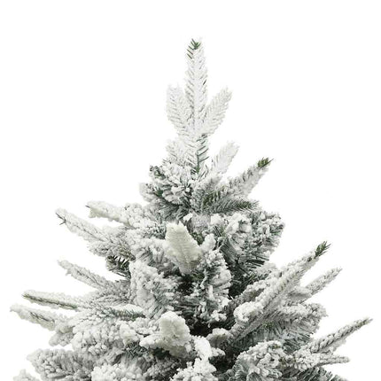 Konstgjord Förbelyst Julgran med Bollsats Grön 210 cm