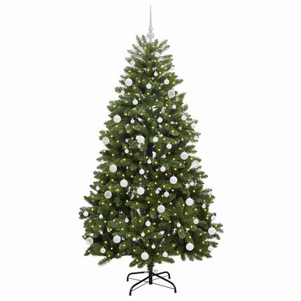 Konstgjord julgran Grön 180 cm PVC och metall