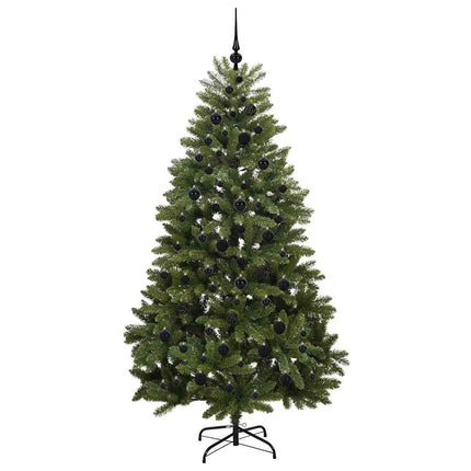 Konstgjord julgran Grön 210 cm PVC och metall