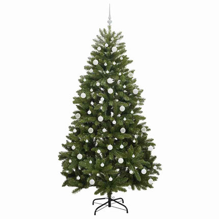 Konstgjord julgran Grön 210 cm PVC och metall