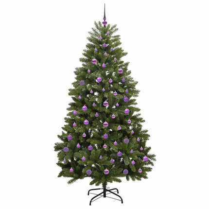 Konstgjord julgran Grön 210 cm PVC och metall