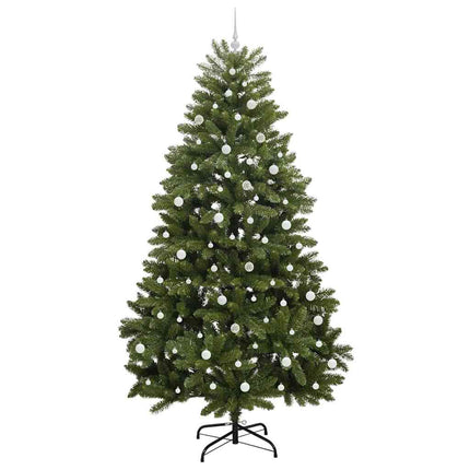 Konstgjord julgran Grön 240 cm PVC och metall