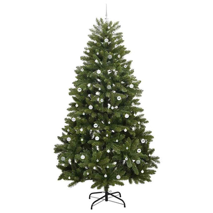 Plast Hingad Julgran 300 cm 300 LED-lampor Varmvit PVC Grön