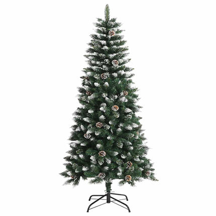 Konstgjord julgran Grön 120 cm PVC och Plast och Stål