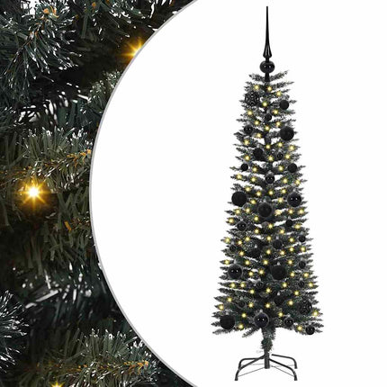 Konstgjord julgran Grön 120 cm PVC och Plast och Stål