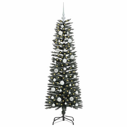 Konstgjord julgran Grön 120 cm PVC och Plast och Stål