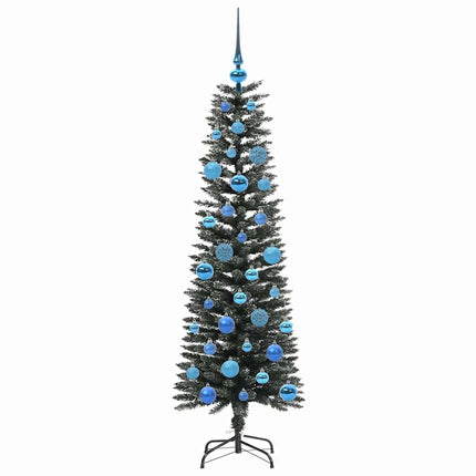 Konstgjord julgran Grön 150 cm PVC och Plast och Stål