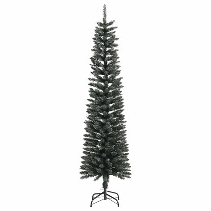 Konstgjord julgran Grön 180 cm PVC och Plast och Stål