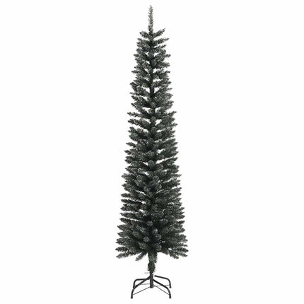 Konstgjord julgran Grön 210 cm PVC och Plast och Stål