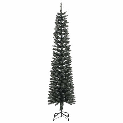 Konstgjord julgran Grön 210 cm PVC och Plast och Stål