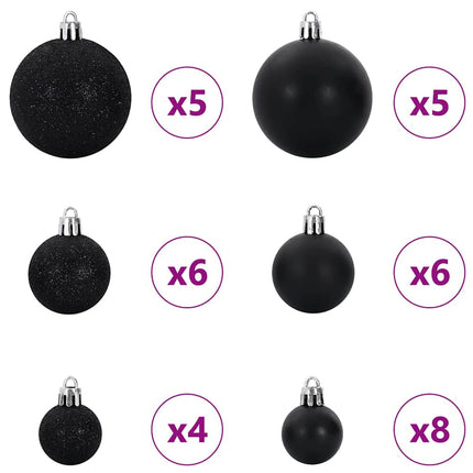 Julgran med 150 LED-lampor med stativ Grön 65 cm PE