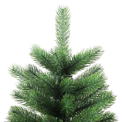 Julgran med 150 LED-lampor med stativ Grön 90 cm PE