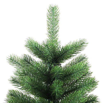 Julgran med 150 LED-lampor med stativ Grön 90 cm PE