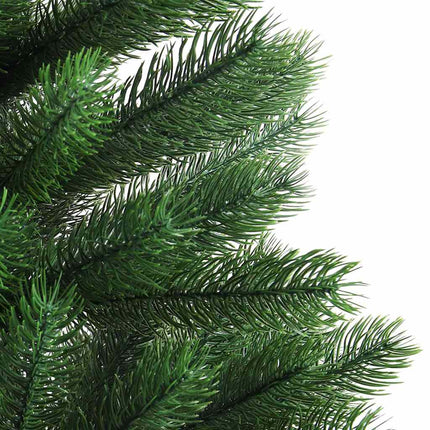 Julgran med 150 LED-lampor med stativ Grön 90 cm PE
