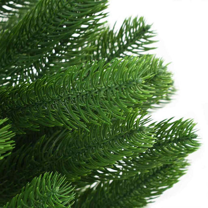 Julgran med 300 LED-lampor med stativ Grön 180 cm PE