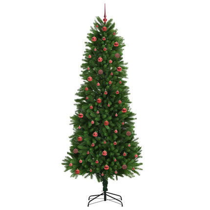 Julgran med 300 LED-lampor med stativ Grön 240 cm PE