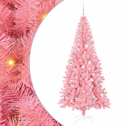 Julgran Rosa 210 cm PVC