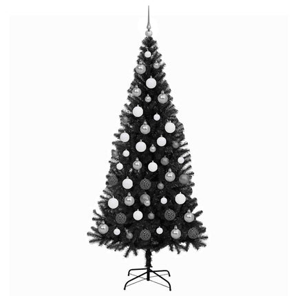 Julgran Svart 180 cm PVC