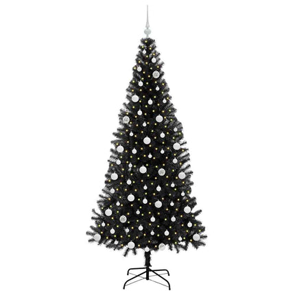 Julgran Svart 210 cm PVC