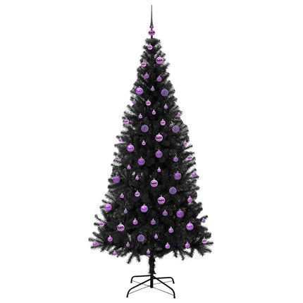 Julgran Svart 210 cm PVC
