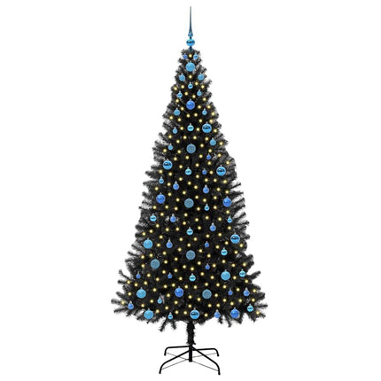 Julgran Svart 210 cm PVC
