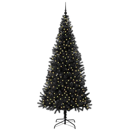 Julgran Svart 240 cm PVC