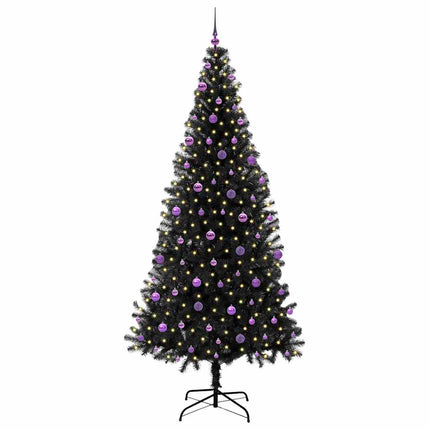Julgran Svart 240 cm PVC