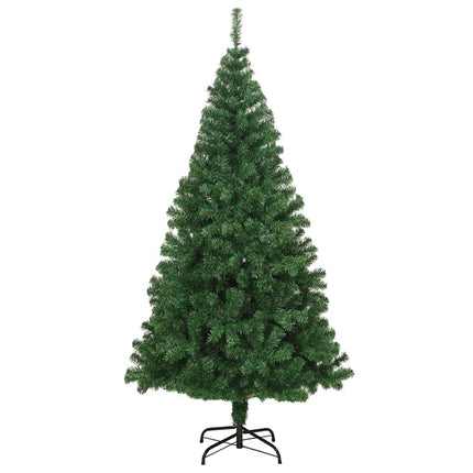 Konstgjord julgran Grön 240 cm PVC och Stål och Plast