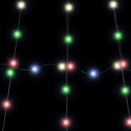 LED Julgran med markspikar Flerfärgsdesign 182 cm Metall