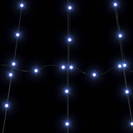 LED Julgran med markspikar med 168 LED-lampor Blå 306 cm Metall
