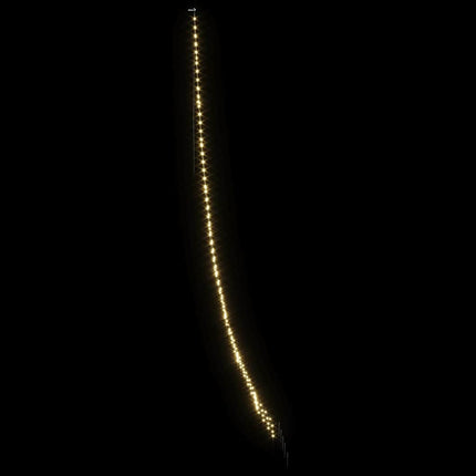LED Julgran med markspikar med jordspikar Varmvit 511 cm Metall